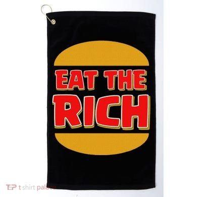 Eat The Rich Golf Towel