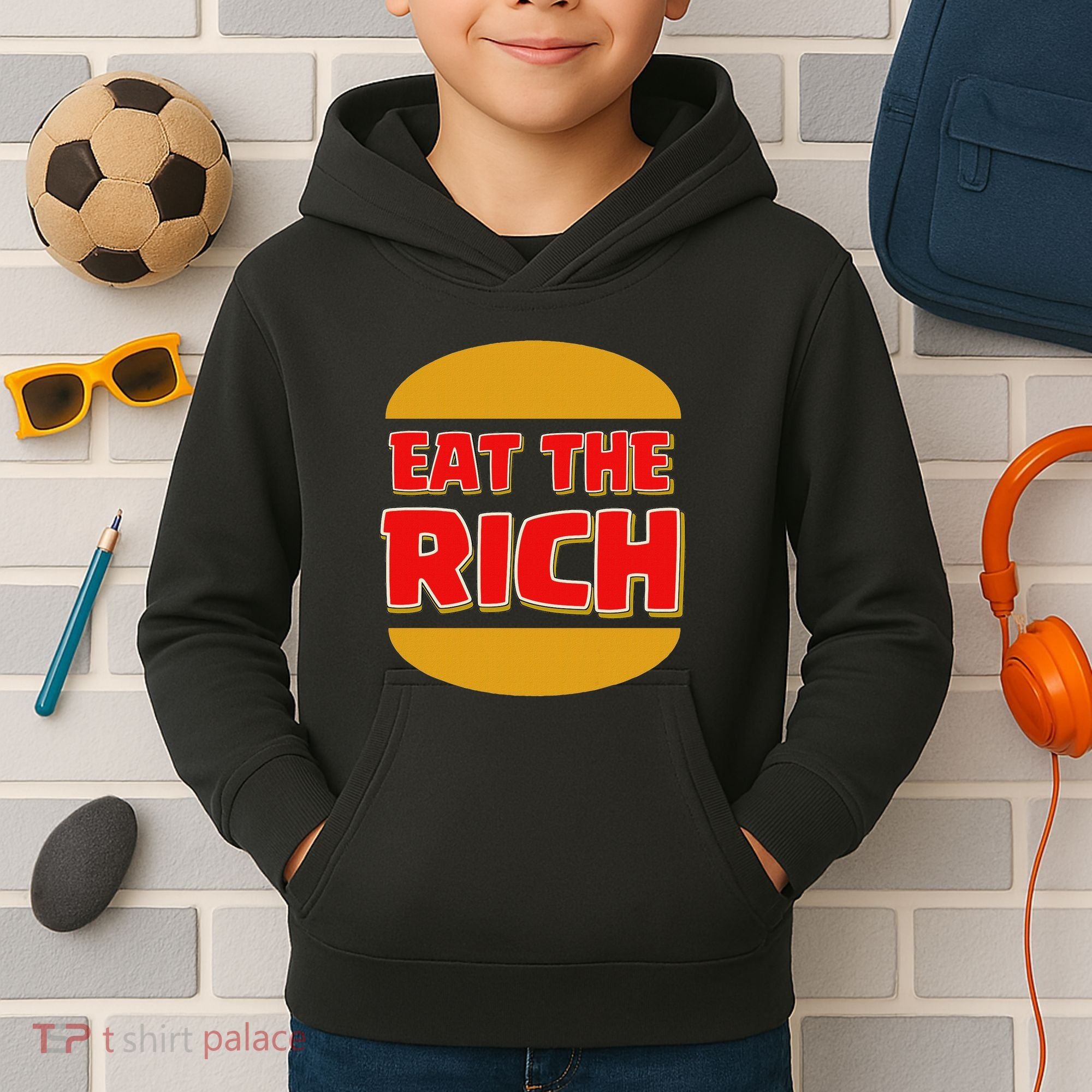 Eat The Rich Kids Hoodie
