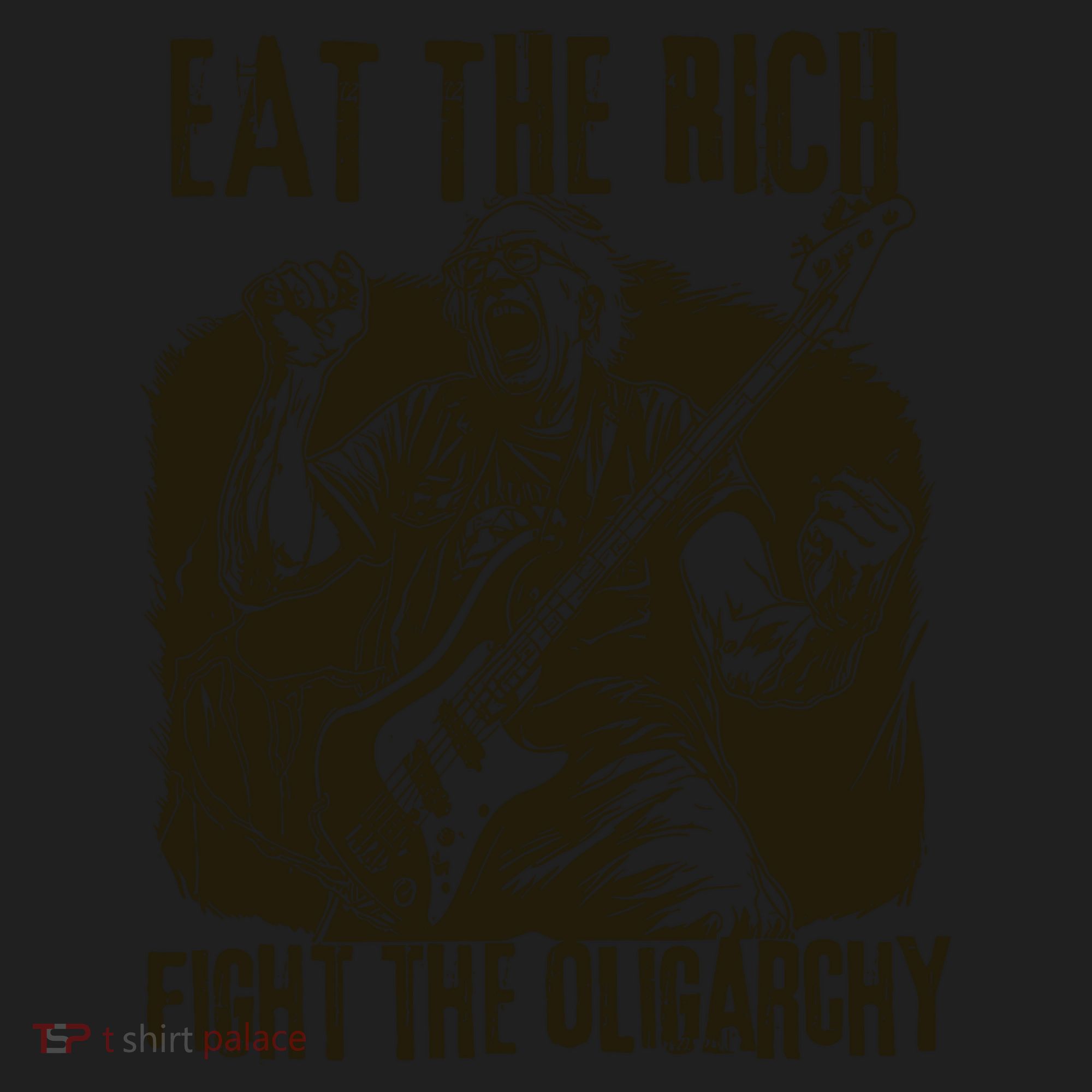 Eat The Rich Fight Oligarchy Bernie Sanders Protest Resist  Women's Sweatshirt