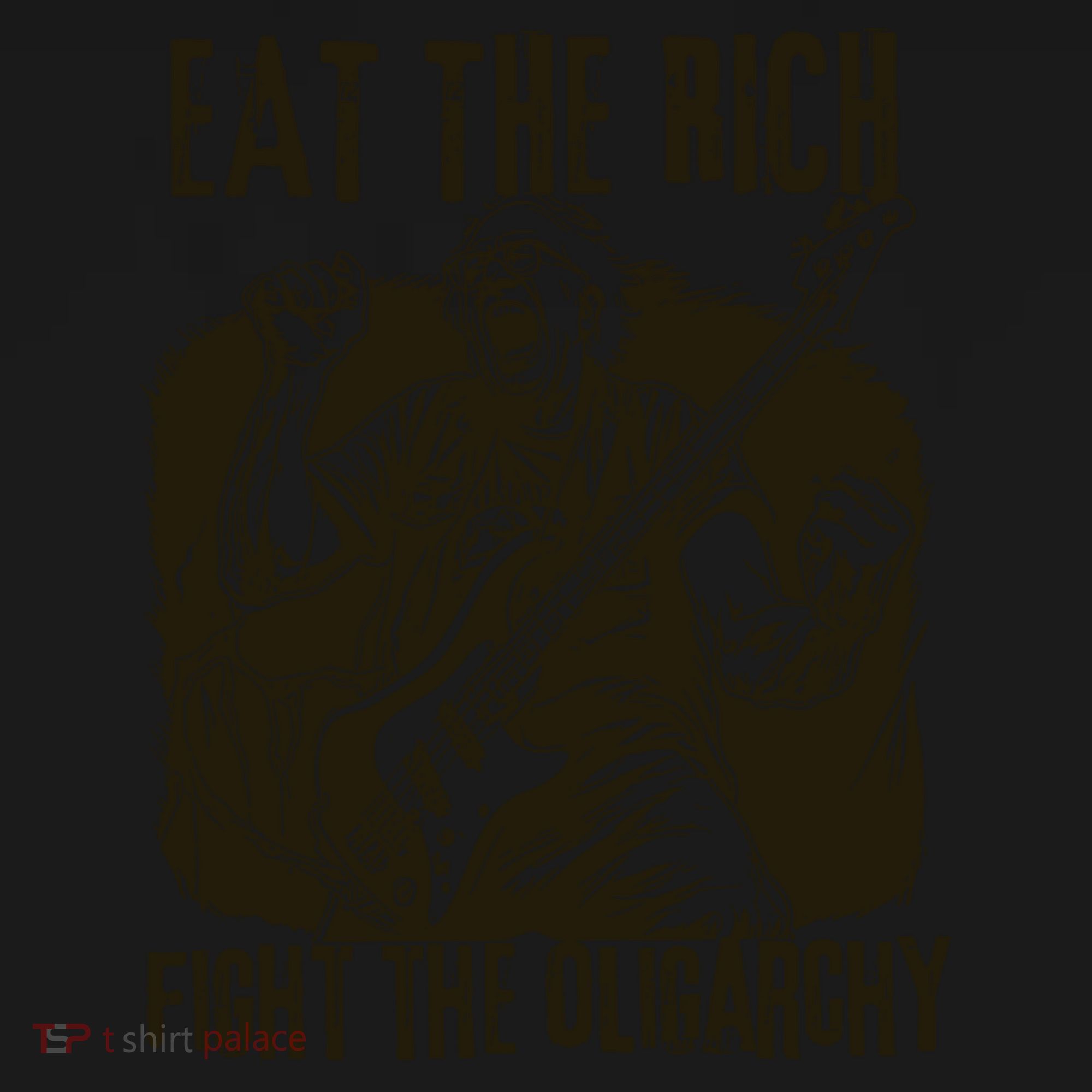 Eat The Rich Fight Oligarchy Bernie Sanders Protest Resist  Tote Bag