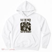 Eat The Rich Fight Oligarchy Bernie Sanders Protest Resist  Hoodie thumb 0