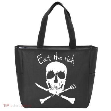 Eat The Rich Tote Bag