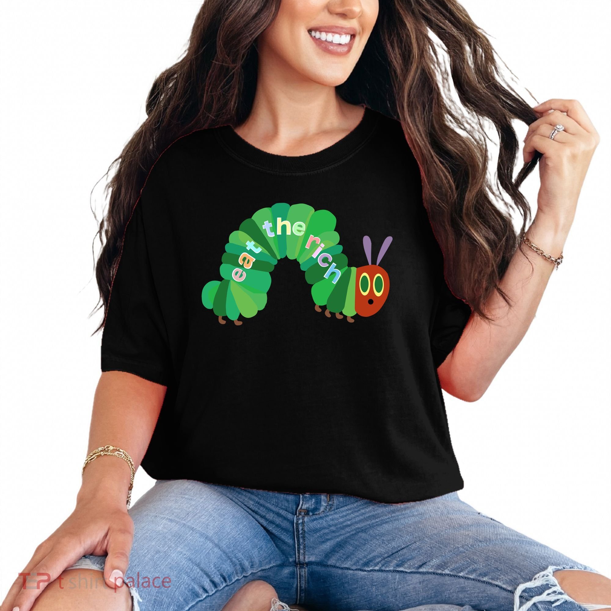 Eat The Richs Hungry Caterpillars Comfort Colors T-Shirt