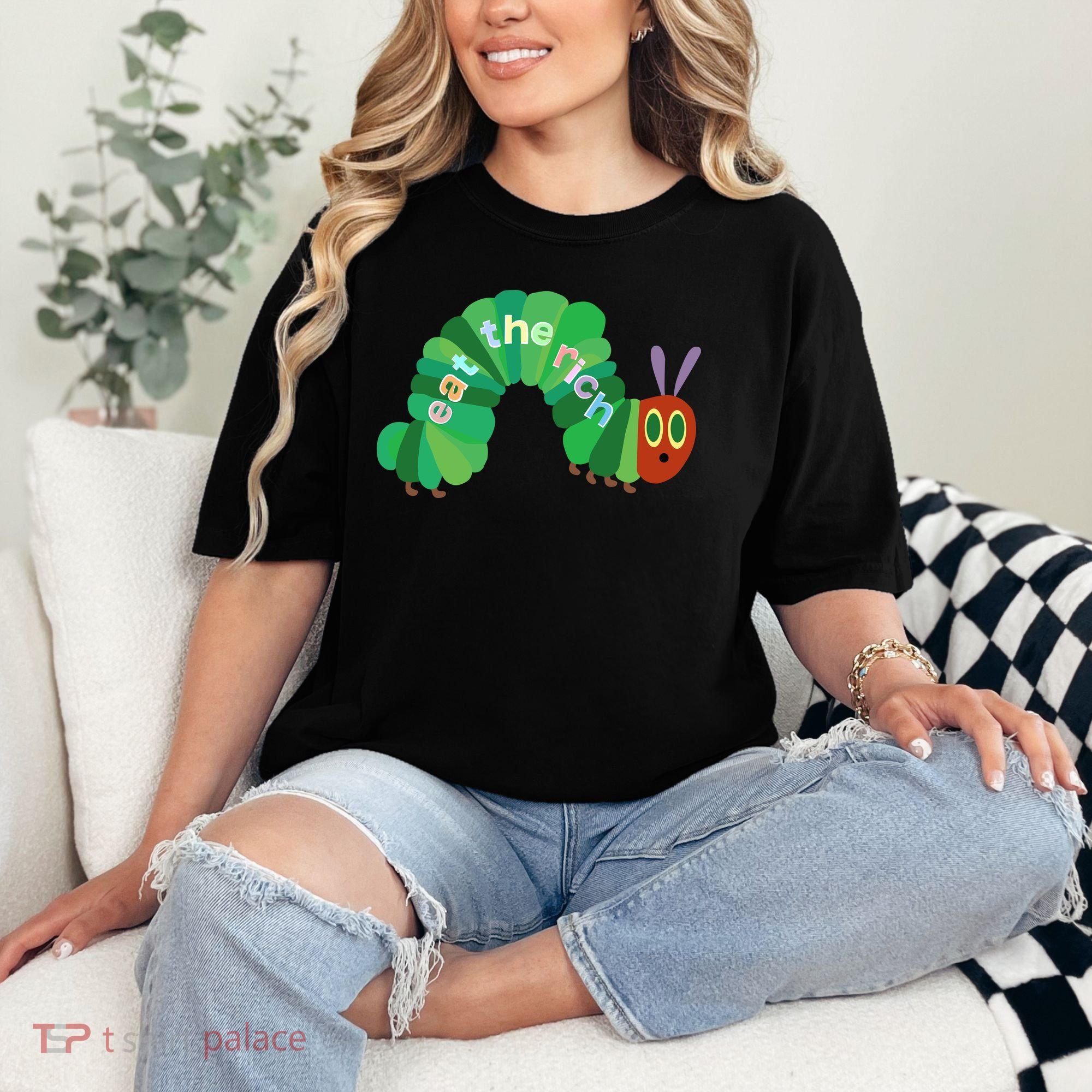 Eat The Richs Hungry Caterpillars Comfort Colors T-Shirt