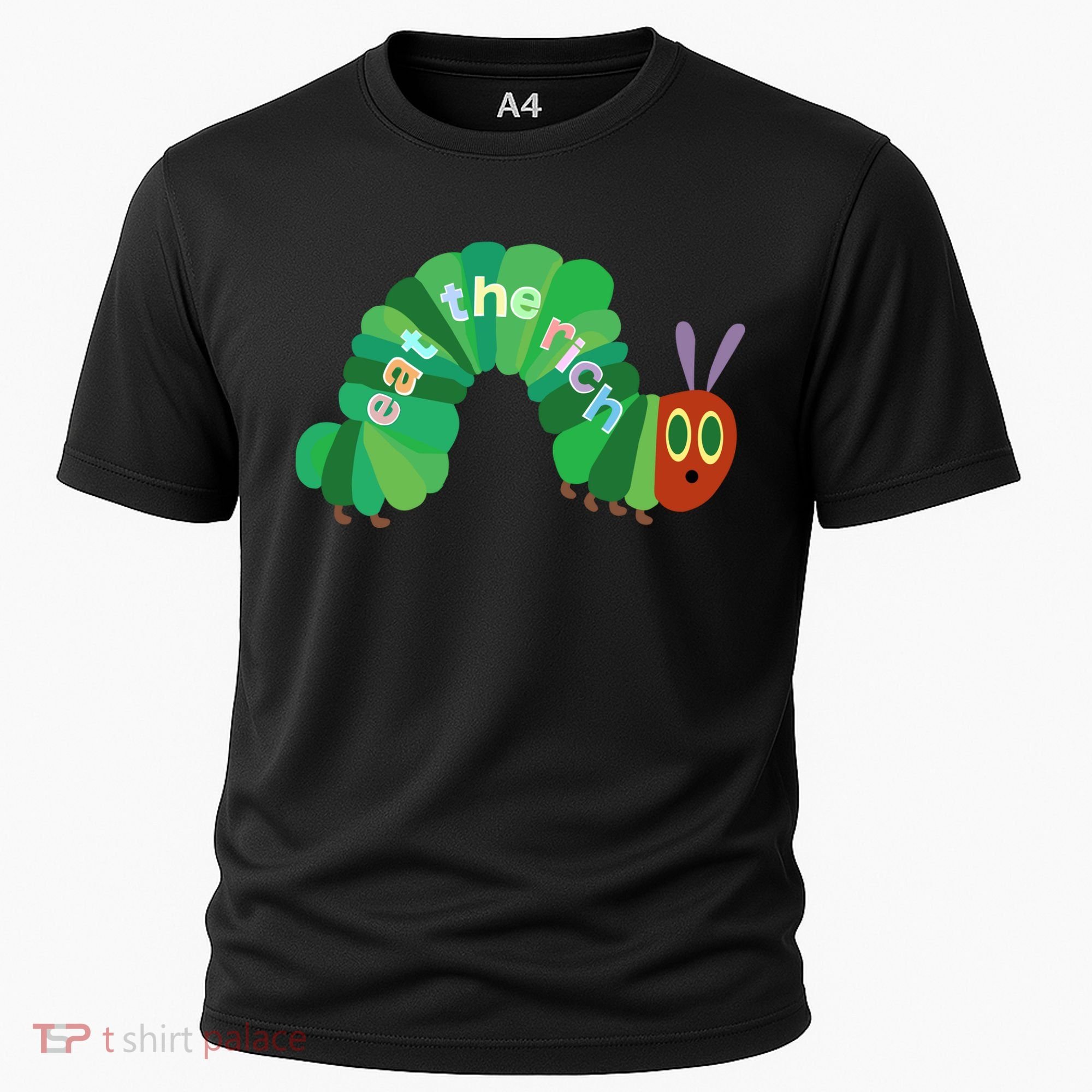 Eat The Richs Hungry Caterpillars Cooling Performance Crew T-Shirt