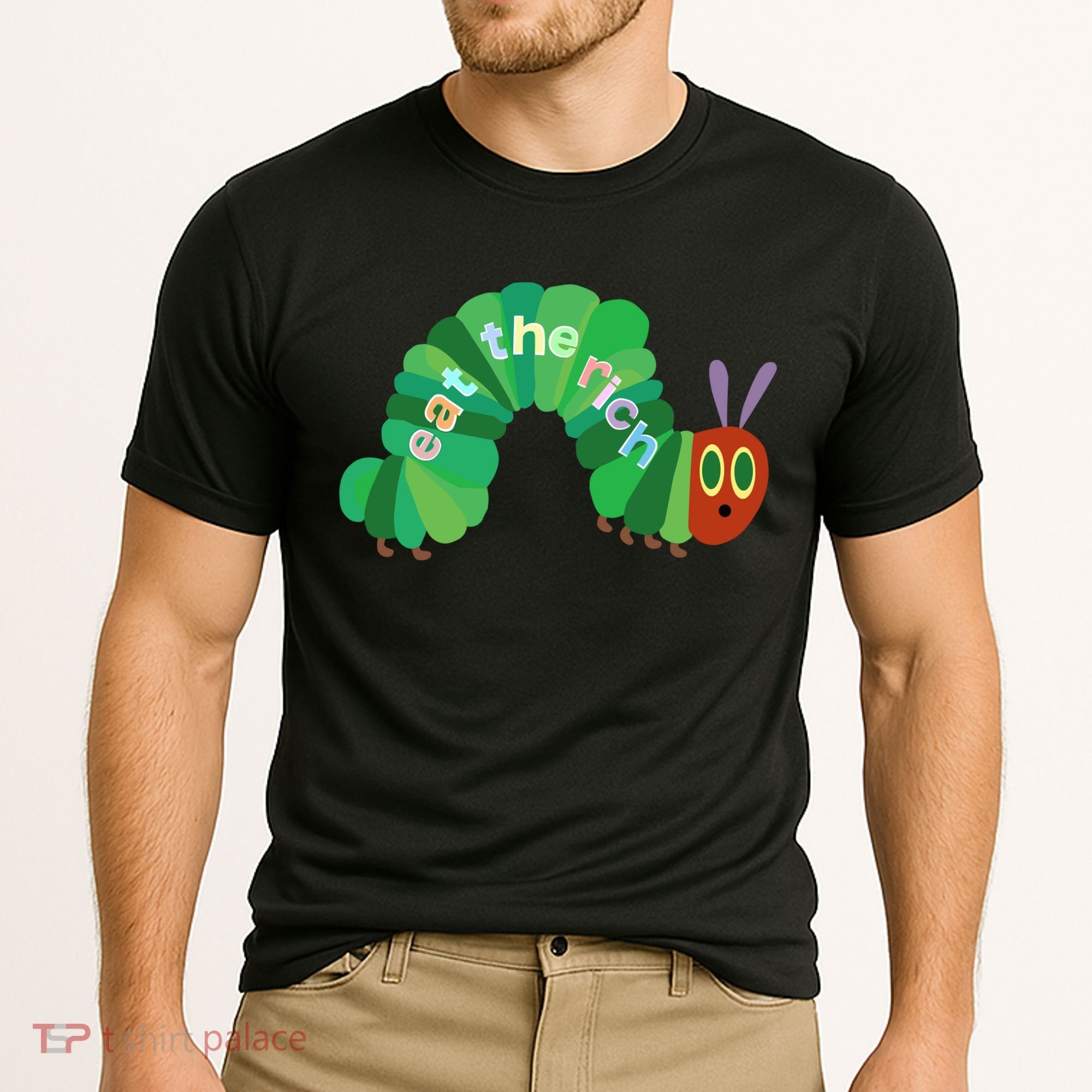 Eat The Richs Hungry Caterpillars Cooling Performance Crew T-Shirt