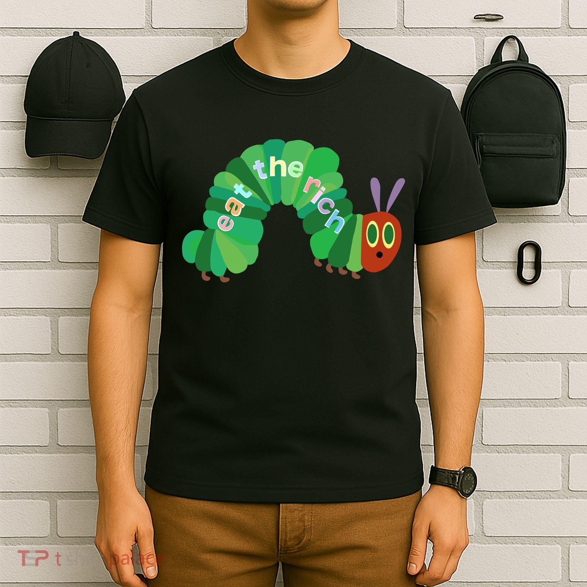 Eat The Richs Hungry Caterpillars T-Shirt