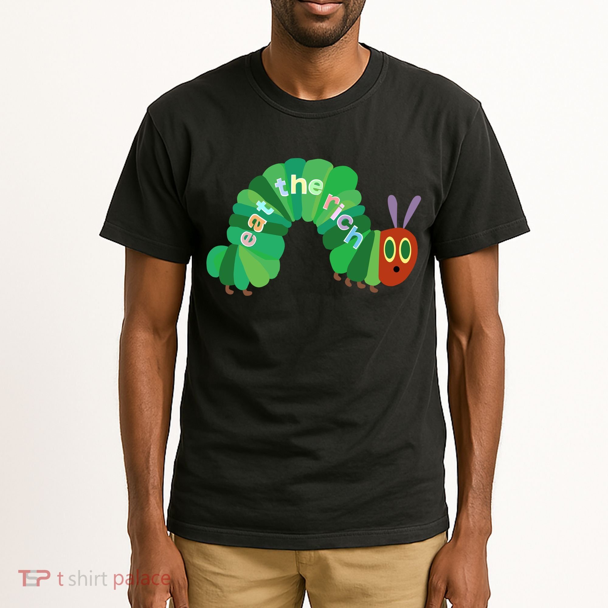 Eat The Richs Hungry Caterpillars Tall T-Shirt
