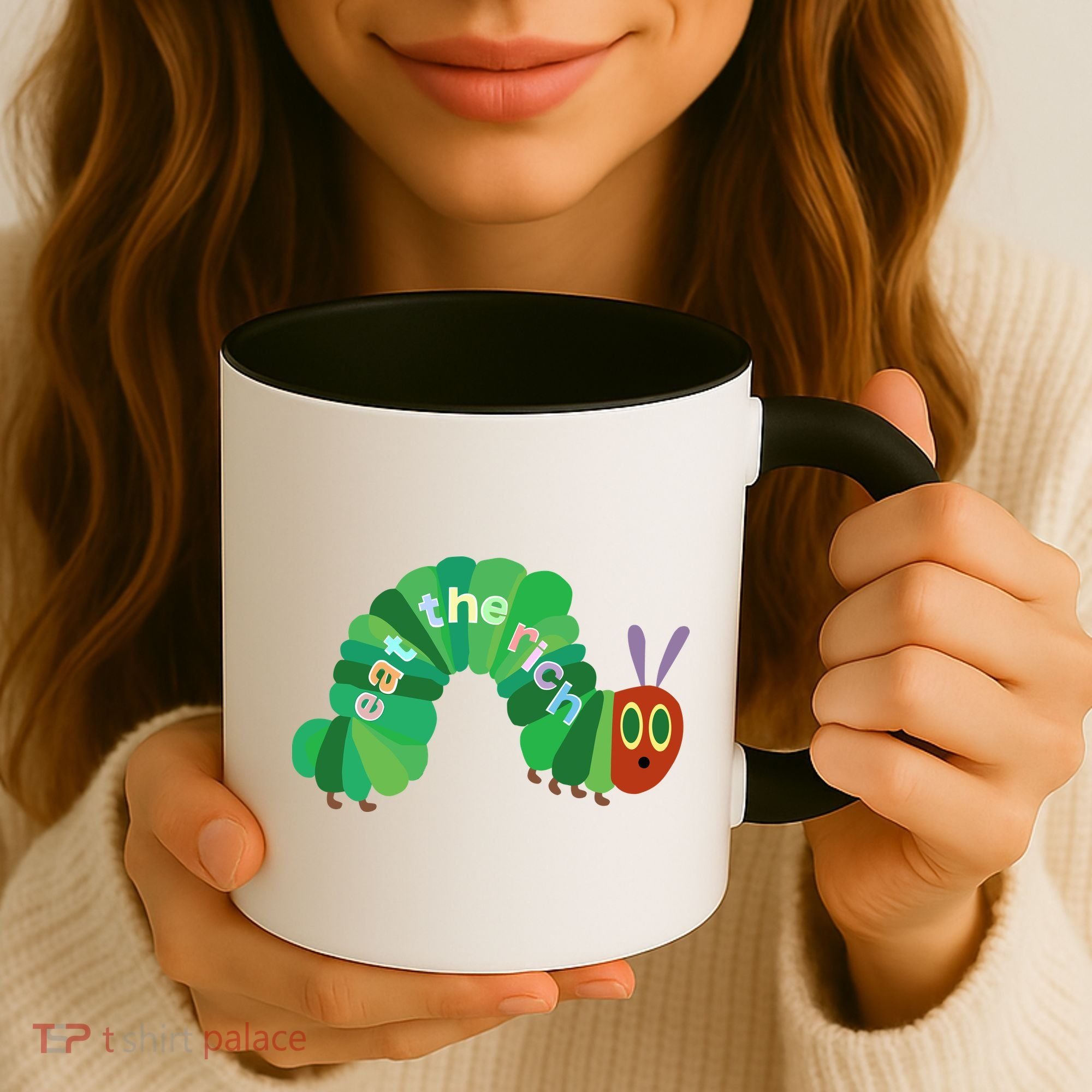 Eat The Richs Hungry Caterpillars Coffee Mug