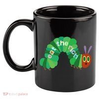 Eat The Richs Hungry Caterpillars 11oz C Handle Ceramic Mug thumb 2
