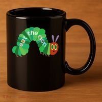 Eat The Richs Hungry Caterpillars 11oz C Handle Ceramic Mug thumb 3