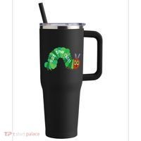 Eat The Richs Hungry Caterpillars 40oz Vacuum Insulated Stainless Steel Travel Tumbler thumb 0