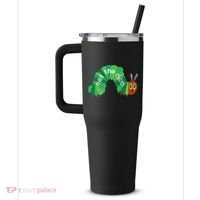 Eat The Richs Hungry Caterpillars 40oz Vacuum Insulated Stainless Steel Travel Tumbler thumb 2