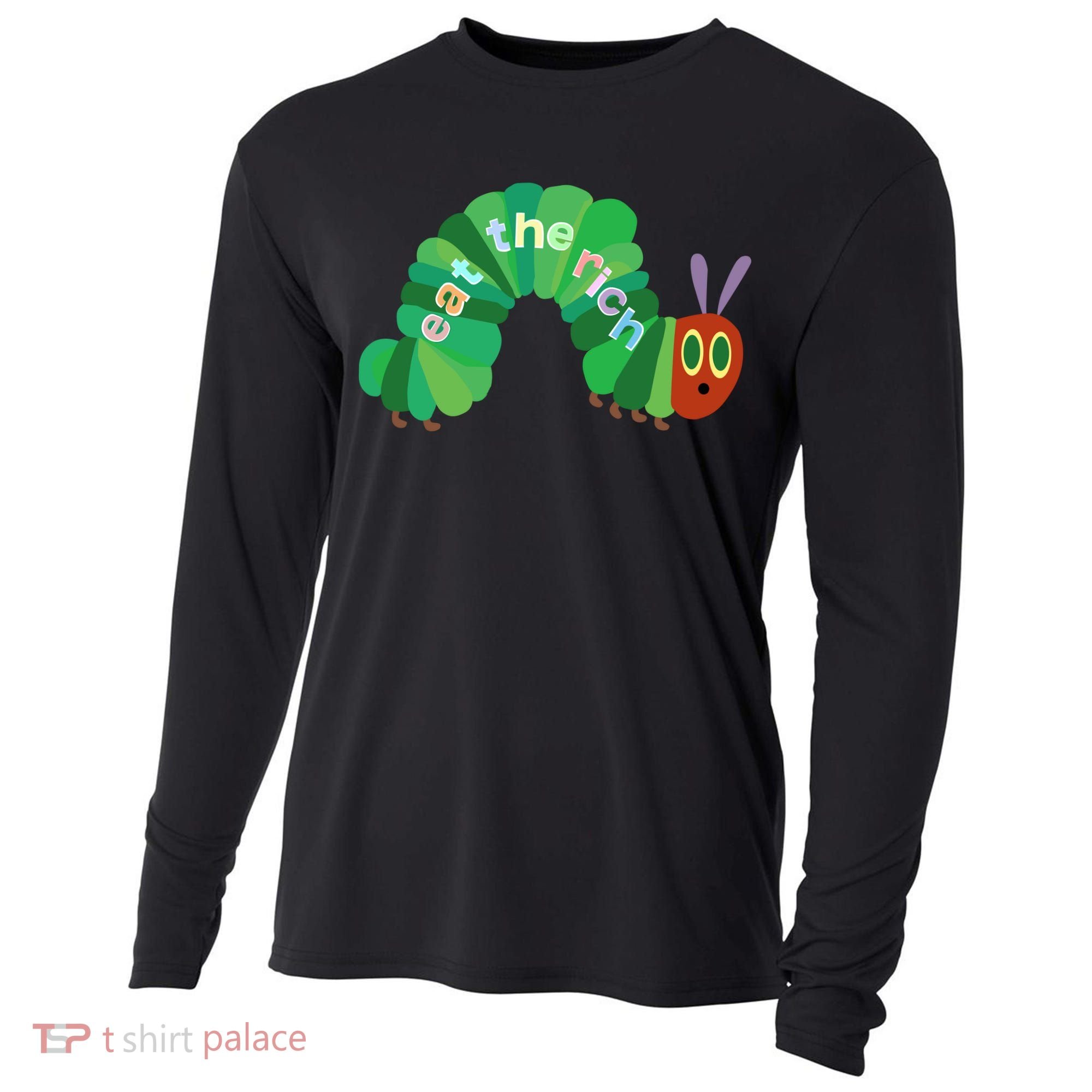 Eat The Richs Hungry Caterpillars Cooling Performance Long Sleeve Crew