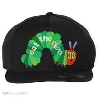 Eat The Richs Hungry Caterpillars Wool Snapback Cap thumb 0