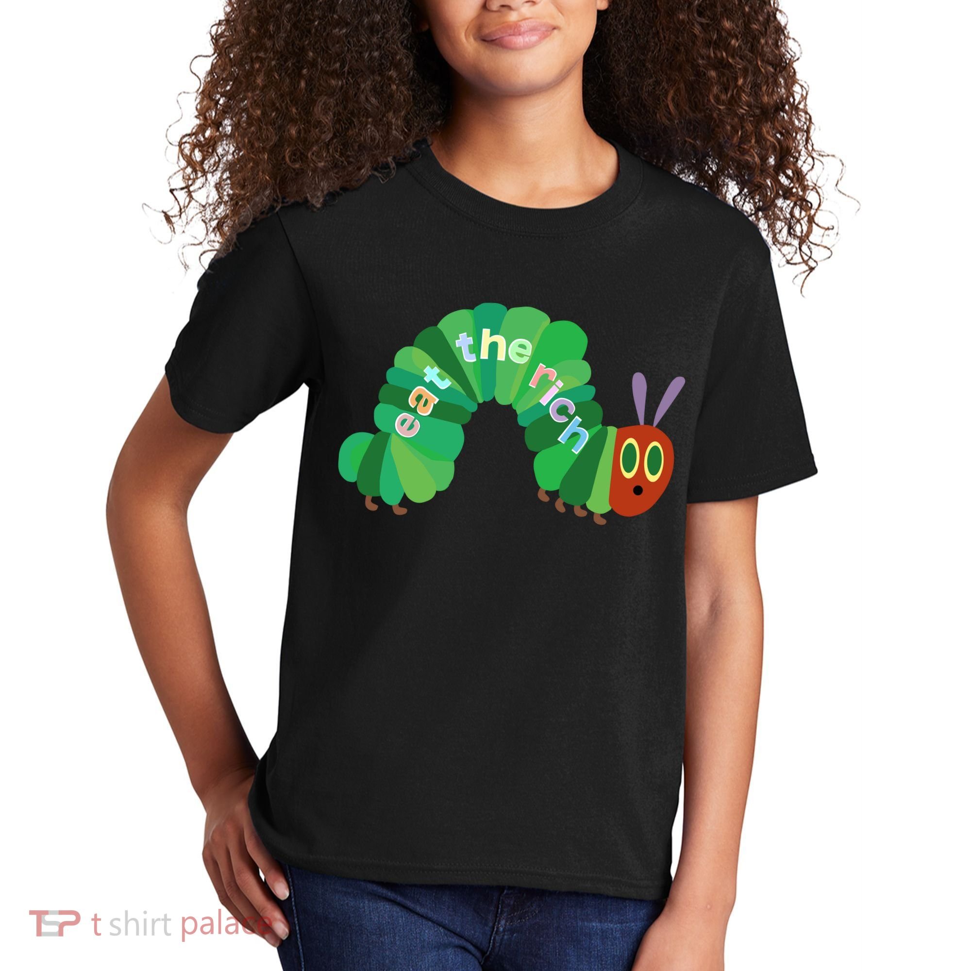 Eat The Richs Hungry Caterpillars Kids T-Shirt