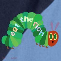 Eat The Richs Hungry Caterpillars Raglan Baseball Sleeve Shirt thumb 2