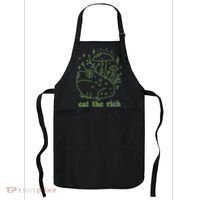 Eat The Rich Frog Anti Capitalist Apron thumb 0