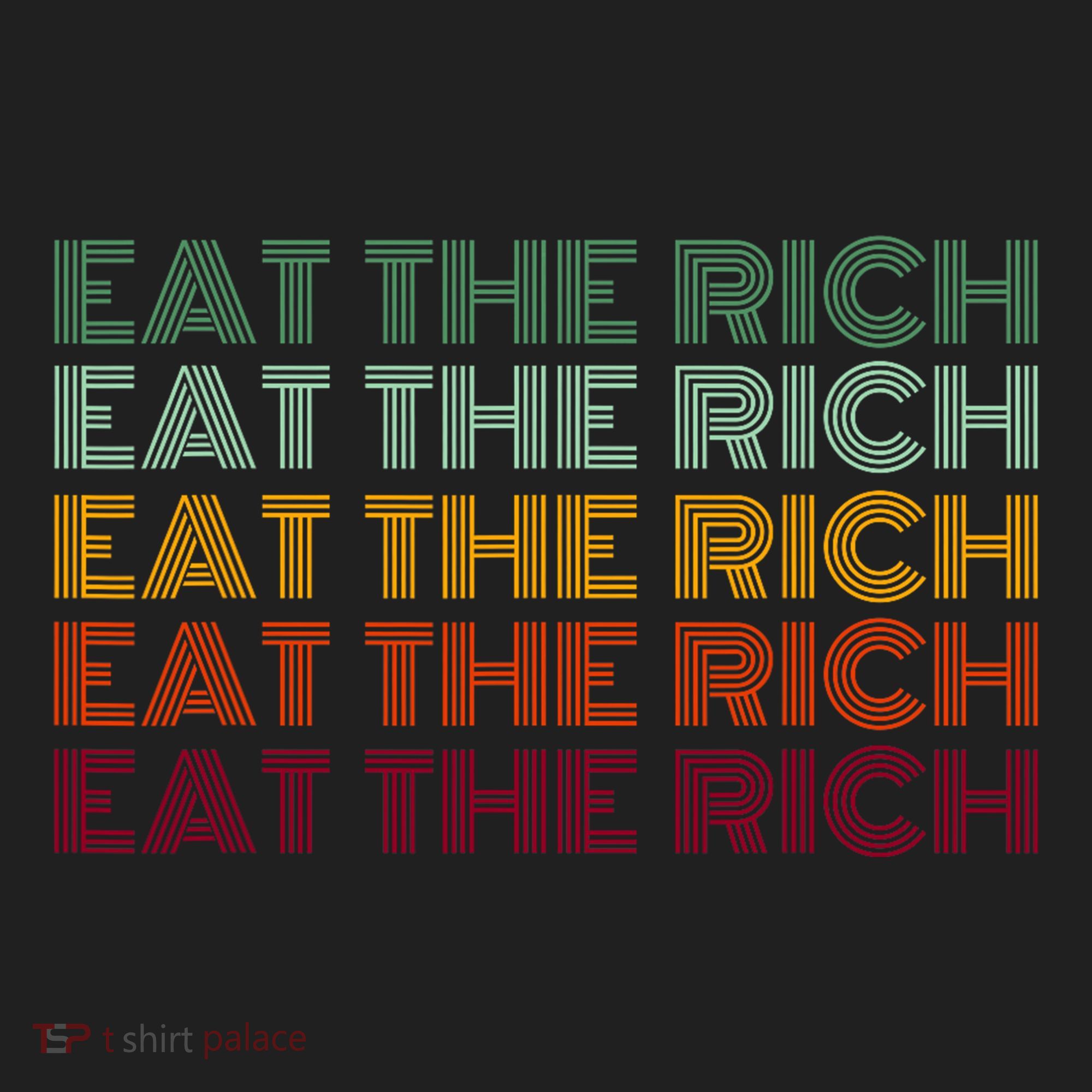 Eat The Rich Socialist Retro Beanie