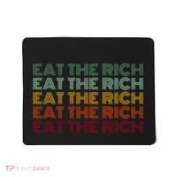 Eat The Rich Socialist Retro Mousepad thumb 0