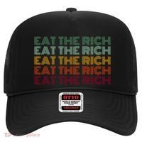 Eat The Rich Socialist Retro Hat thumb 0