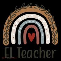 El Teacher Rainbow Heart Coffee Mug thumb 5