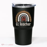 El Teacher Rainbow Heart Tumbler thumb 0
