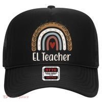 El Teacher Rainbow Heart Hat thumb 0