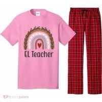 El Teacher Rainbow Heart Pajama Set thumb 0