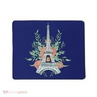 Eiffel Tower Rose Floral Mousepad thumb 0