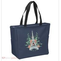 Eiffel Tower Rose Floral Bag thumb 2