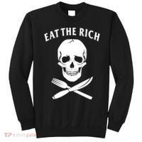 Eat The Rich Funny Anti Capitalism Tee Sweatshirt thumb 0