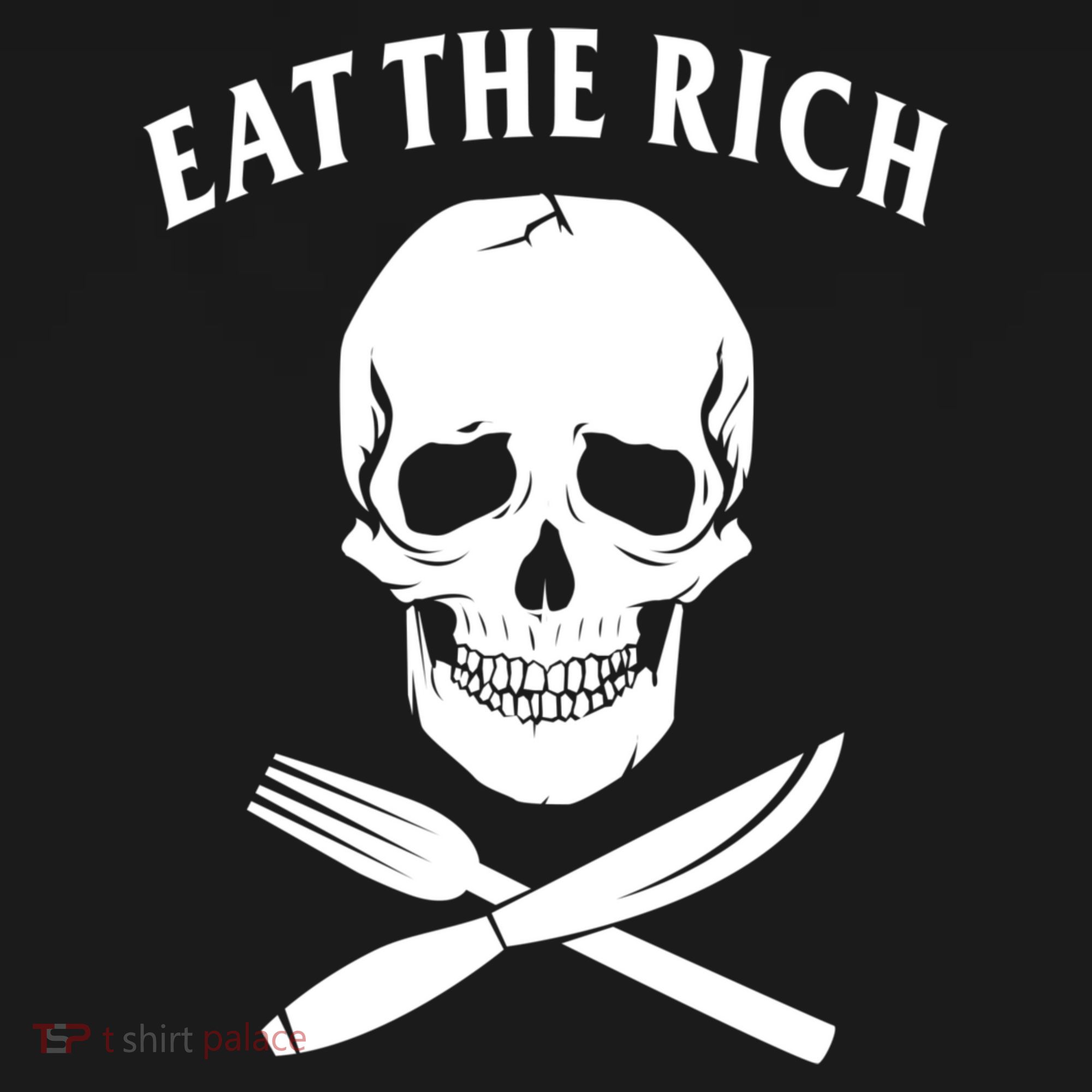 Eat The Rich Funny Anti Capitalism Tee Women's Hoodie