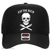 Eat The Rich Funny Anti Capitalism Tee Hat thumb 0