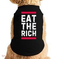 Eat The Rich Doggie Tank thumb 0