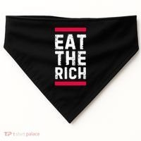 Eat The Rich USA-Made Doggie Bandana thumb 0
