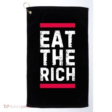 Eat The Rich Golf Towel