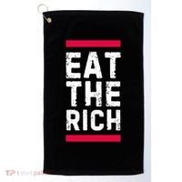 Eat The Rich Golf Towel thumb 0