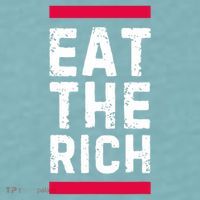Eat The Rich Sueded Cloud Jersey T-Shirt thumb 2