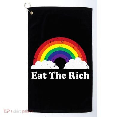 Eat The Rich Golf Towel