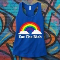 Eat The Rich Women's Tank Top thumb 3