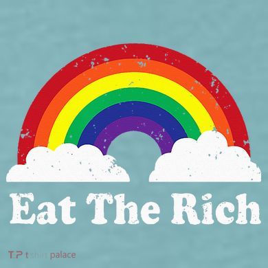 Eat The Rich Sueded Cloud Jersey T-Shirt