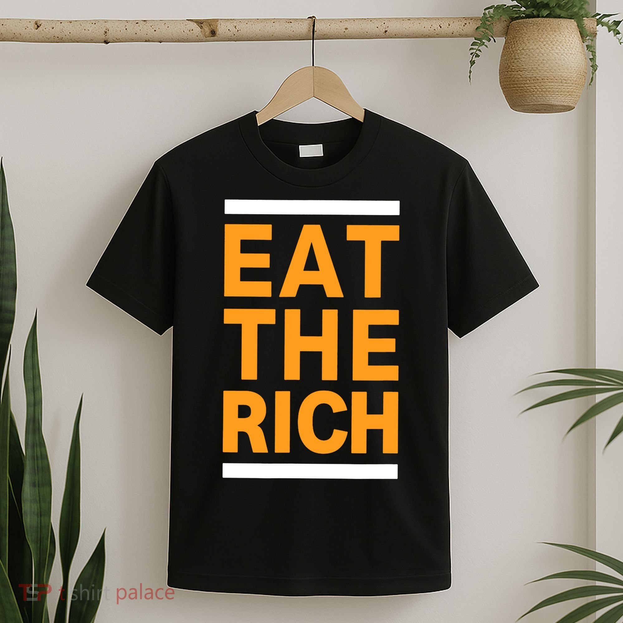 Eat The Rich Funny T-Shirt