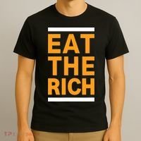 Eat The Rich Funny T-Shirt thumb 3