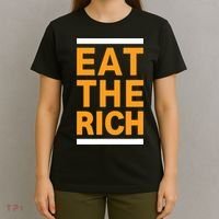 Eat The Rich Funny T-Shirt thumb 4