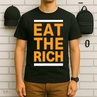 Eat The Rich Funny T-Shirt thumb 6