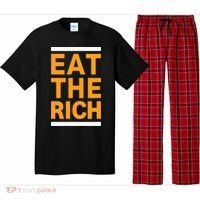 Eat The Rich Funny Pajama Set thumb 0