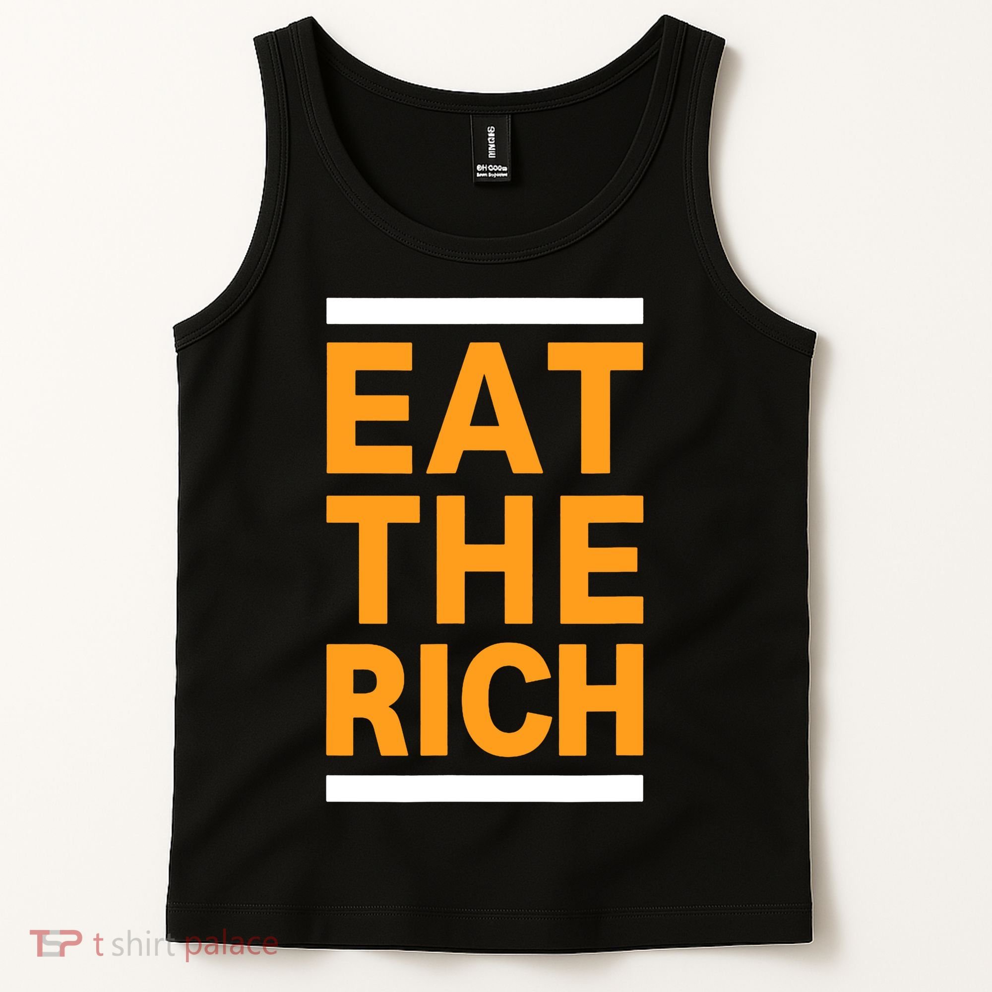 Eat The Rich Funny Tank Top
