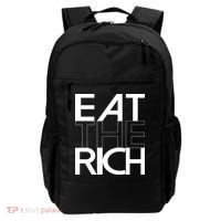 Eat The Rich Socialist Resistance Protest Statement Backpack thumb 0