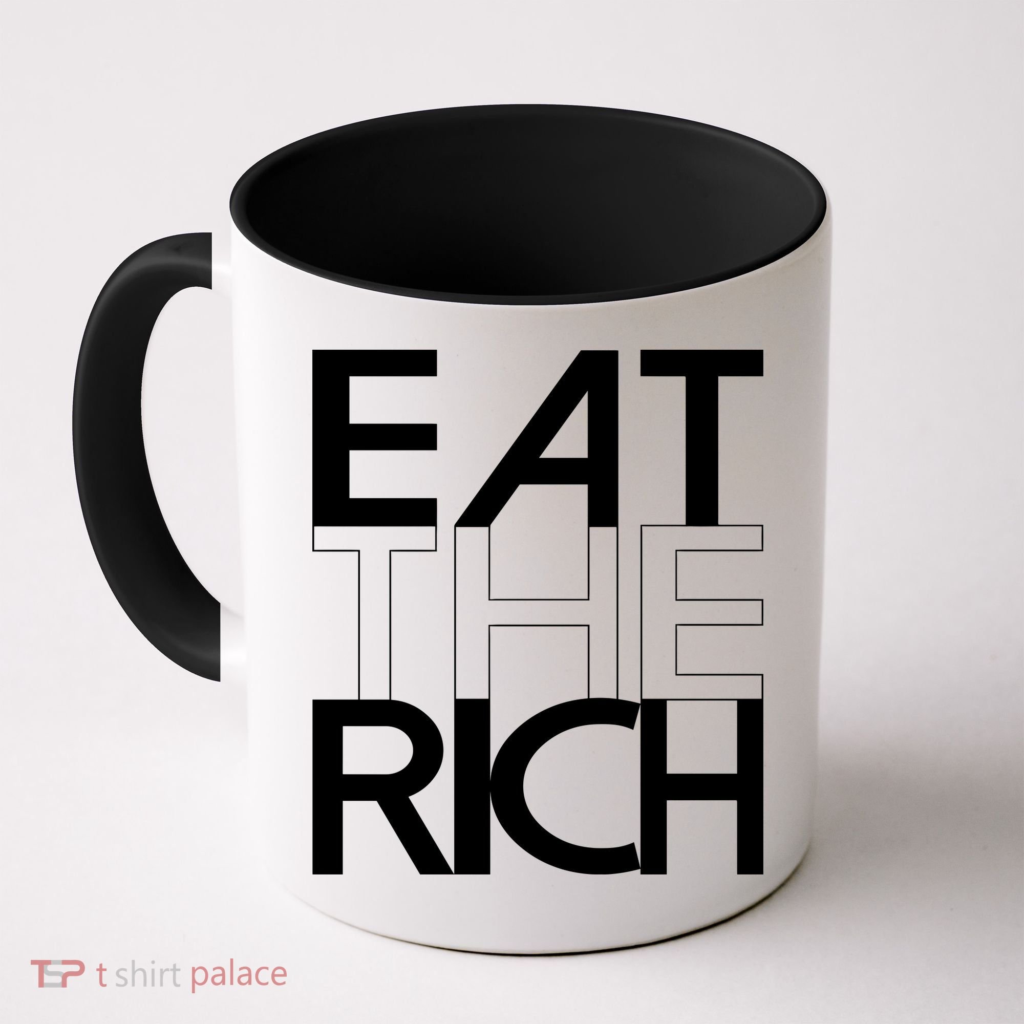 Eat The Rich Socialist Resistance Protest Statement Coffee Mug